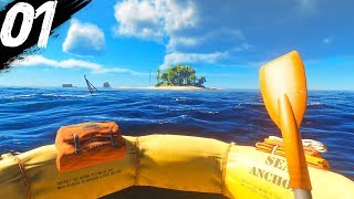 STRANDED AT SEA  Stranded Deep 1 [upl. by Hullda999]