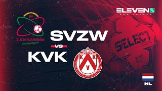 SV Zulte Waregem  KV Kortrijk hoogtepunten [upl. by Eelana]