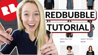 Redbubble Tutorial 2025 Starting A Redbubble Store From Scratch [upl. by Loella]