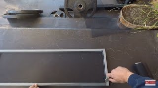 How to make window fly screen tutorial [upl. by Eeltrebor]