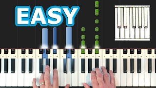 Amélie  piano tutorial easy  Comptine dun Autre Été  Yann Tiersen [upl. by Carrol]