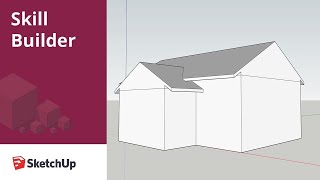 Constructability modeling with SketchUp Roof modeling [upl. by Luisa]