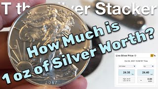 How Much is 1 oz of Silver Worth What is Spot Price Where Can I Sell Silver Questions Answered [upl. by Zabrine]