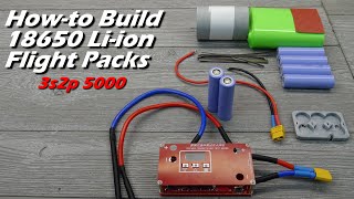 Howto Make 18650 Liion Battery Packs [upl. by Zeph]