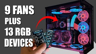 How To Install a Fan Hub  How To Install an Addressable RGB Hub [upl. by Groot]