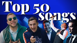 Top 50 Jewish Songs EVER  Jewish Singers [upl. by Hgieleak20]