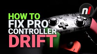 How You Can Fix a Drifting Pro Controller Stick  Nintendo Switch [upl. by Ammej]