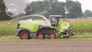 CLAAS JAGUAR 990 TERRA TRAC  ORBIS 900 [upl. by Elohcan]