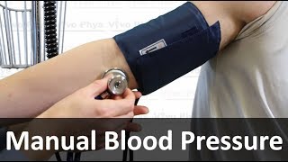 Manual Blood Pressure Measurement [upl. by Euqimod]