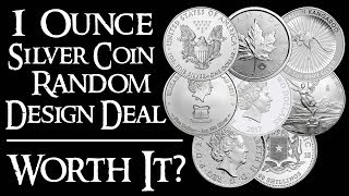 Is the 1 Ounce Silver Coin quotRandom Designquot Deal Worth It [upl. by Lenahc]