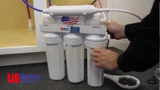 Reverse Osmosis Installation quotHow Toquot  US Water Systems [upl. by Gignac]