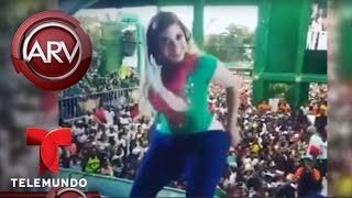 Cantante La Insuperable se baja los pantalones  Al Rojo Vivo  Telemundo [upl. by Notelrac175]