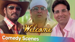 Welcome  Best Comedy Scenes  Akshay Kumar Paresh Rawal  Nana Patekar  Bollywood Comedy [upl. by Gwenora]