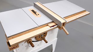 Making The Ultimate DIY Table Saw Fence [upl. by Adanar]