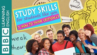 Study Skills – How to think critically [upl. by Anaic]