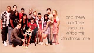 Glee  Do They Know Its Christmas Lyrics HD [upl. by Einahpats]