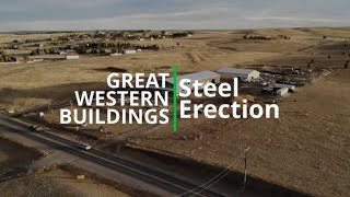 How to Build a Steel Building  Erecting the Steel [upl. by Cinomod]