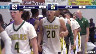 Crossroad Academy vs CFCA 2A State SemiFinalsFull Game Highlights [upl. by Meadows]