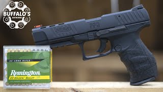 Walther PPQ M2 22lr  Full Size PlinkerTrainer [upl. by Debee826]