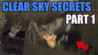 STALKER Clear Sky  ALL Secret Loot Hidden Objects amp Artifact Locations  Part 1 [upl. by Macario]