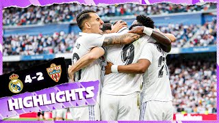 Real Madrid 42 Almería  HIGHLIGHTS  LaLiga 202223 [upl. by Giza]