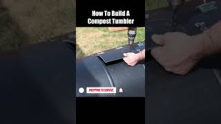 How To Build A Compost Tumbler  Shorts [upl. by Marijo]