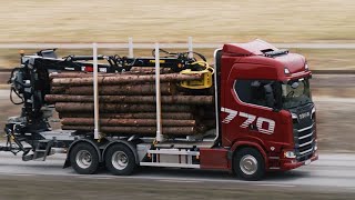 Expert drives the Scania 770 V8 [upl. by Christabel850]