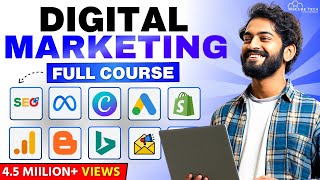 DIGITAL MARKETING Full Course for Beginners in 3 Hours  Learn Digital Marketing in 2024 [upl. by Aneelehs948]