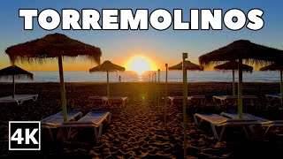 Torremolinos Costa del Sol Spain Walk 4K 60fps [upl. by Adrell56]