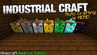 Automatic Crafting in Minecraft Bedrock Edition quotIndustrial Craftquot ShowcaseGuide autocrafters [upl. by Ahsenad2]