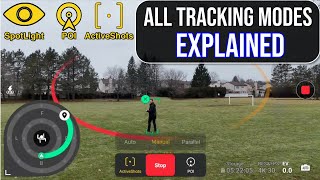 ALL NEW Tracking Modes  DJI Mini 4 Pro [upl. by Wolfgang]