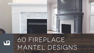 60 Fireplace Mantel Designs [upl. by Waddle]