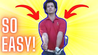 GORILLA GLUE Your Arms to Your Side in the Golf Swing to Hit the Ball Consistently Long and Straight [upl. by Kursh]