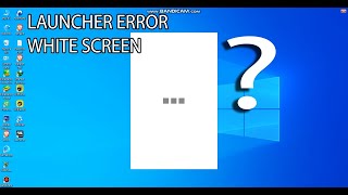 PUBG LITE PC launcher error with white screen [upl. by Aisereht191]