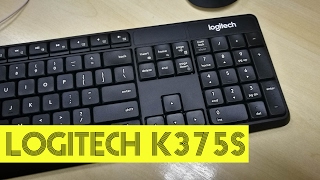 Logitech K375s Review  Compact MultiDevice Keyboard [upl. by Rotow]