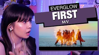 RETIRED DANCERS REACTIONREVIEW EVERGLOW quotFirstquot MV [upl. by Inoj576]