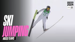 RELIVE  Ski Jumping Mixed Teams  Gangwon2024 [upl. by Yks954]