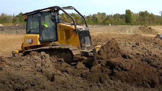 See the Cat® D4 Dozer at Work [upl. by Yesac]