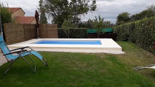 Installation piscine coque  de 10m2 Alliance Piscine [upl. by Namyw]