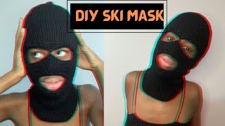 Addi Knit Ski Mask Tutorial [upl. by Hubey]