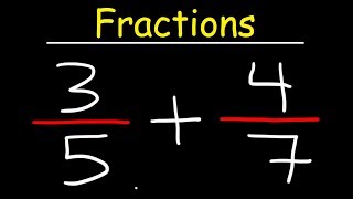 Fractions Basic Introduction  Adding Subtracting Multiplying amp Dividing Fractions [upl. by Esil378]