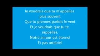 Jtemmène au vent Lyrics Louise Attaque [upl. by Asssilem697]