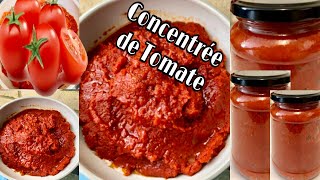 Comment faire la tomate concentrée [upl. by Aimac457]