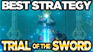 BEST STRATEGY for Trial of the Sword Guide  Breath of the Wild DLC Pack 1  Austin John Plays [upl. by Tildi]