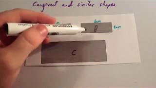 Congruent Similar Shapes  Corbettmaths [upl. by Hanoy]