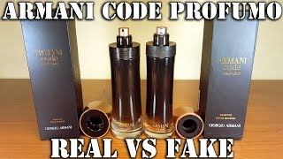 Fake fragrance  Code Profumo by Armani [upl. by Neuberger]