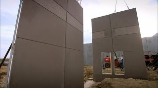 PreCast Concrete Walls  How Its Made [upl. by Lilhak]