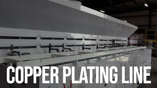 Electroless Copper Plating Line for PCB [upl. by Noryb76]