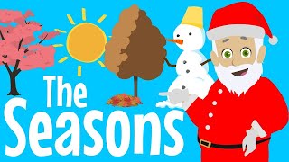 Seasons  Seasons of the Year  The Four Seasons  Spring  Summer  Autumn  Winter [upl. by Akered]