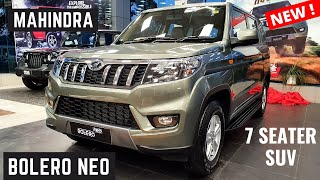 New Mahindra Bolero Neo 7Seater SUV  Premium Interiors Features Price  New Bolero Neo Review [upl. by Hermina219]